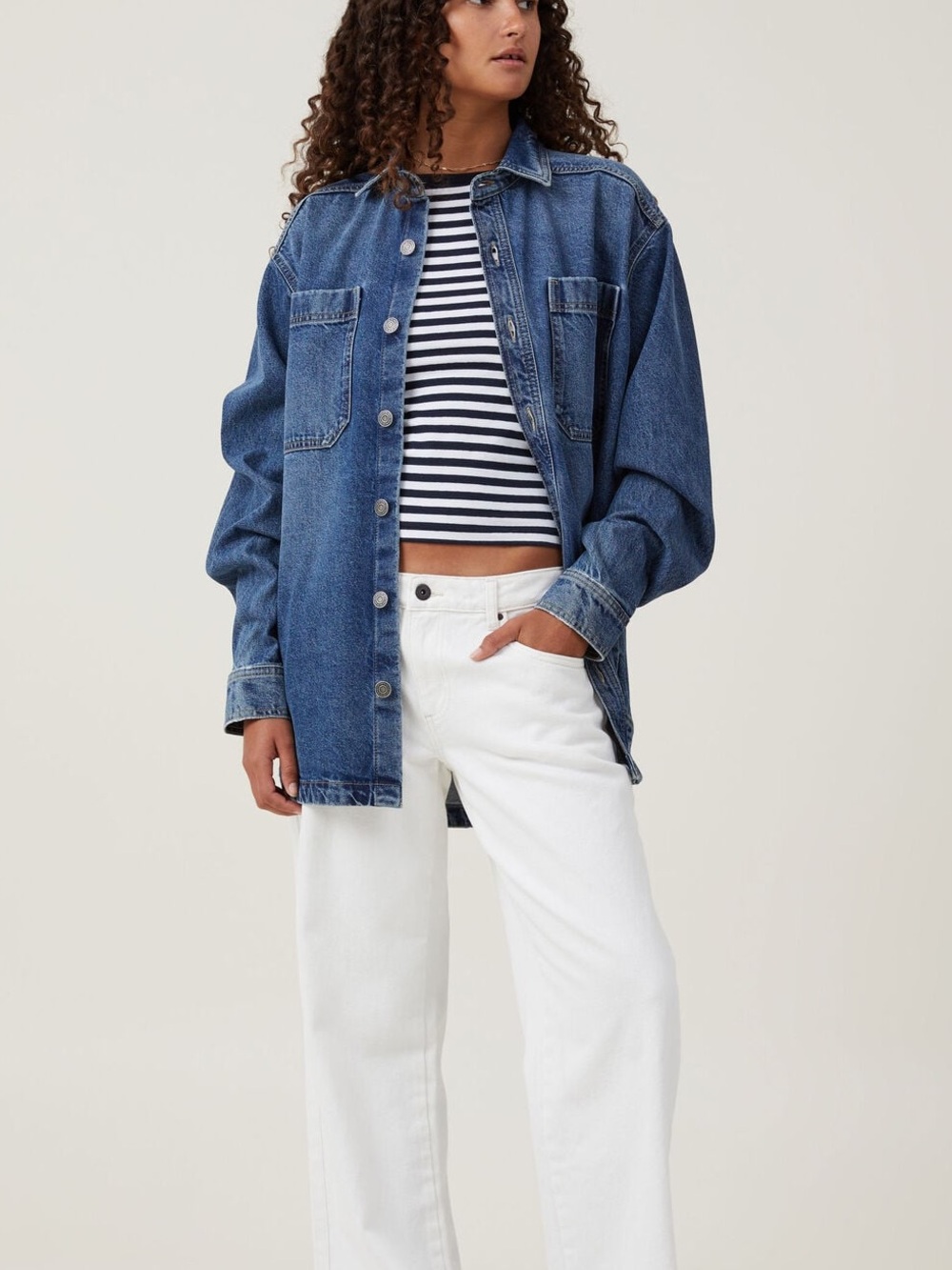 Cotton On Vintage Indigo Denim shirt